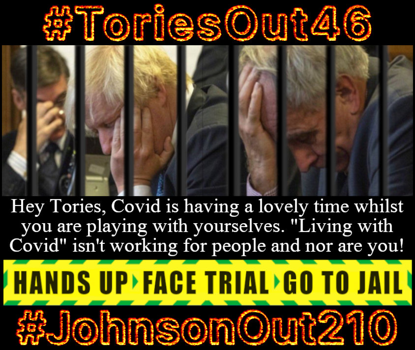 simunch1's tweet photo. @GOV2UK 🧻#LoseWithLiz💩#RotWithRishi🪠
💰#ToryCostOfGreedCrisis💳
🚽#ToriesOut46🤥#JohnsonOut210🦜
🙃#ToryLeadershipFarce🎠
🧻#TorySewageParty💩
📢#GeneralElectionNow🗳️
☠️#CovidIsNotOver
☠️#LongCovid
👭End #VAWG!🕊️
💙#SOSNHS💙 https://t.co/eyz3z2QvZ8