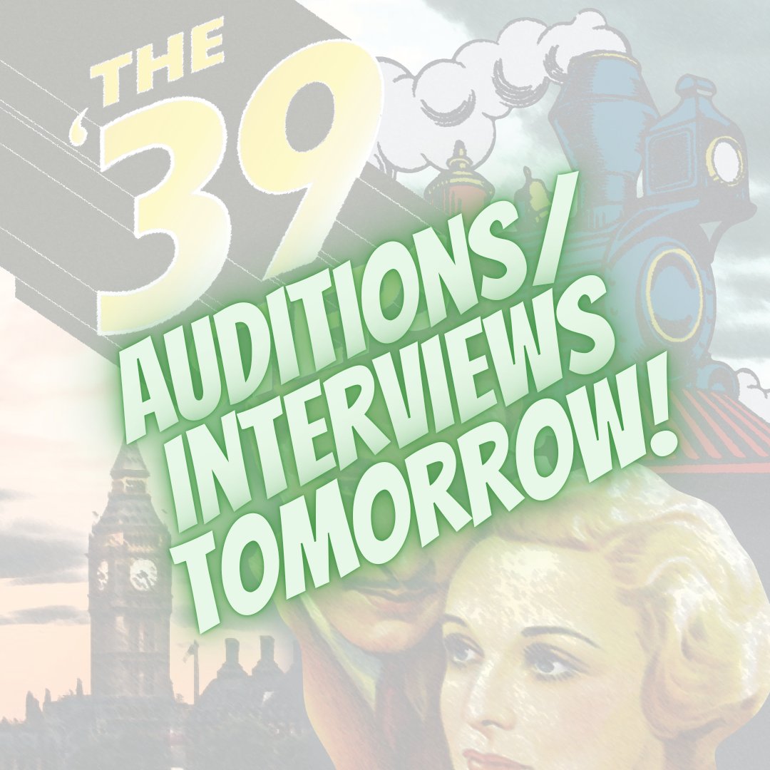 #wylietheatre has over 130 students auditioning to be in the cast or interviewing to be on the crew for our fall production, The 39 Steps. Tomorrow is a big day with a fast turn around for our eventual team.
Read the script! Practice your accents! Get some sleep! 
💪🎭🏴‍☠️
#Ahmo