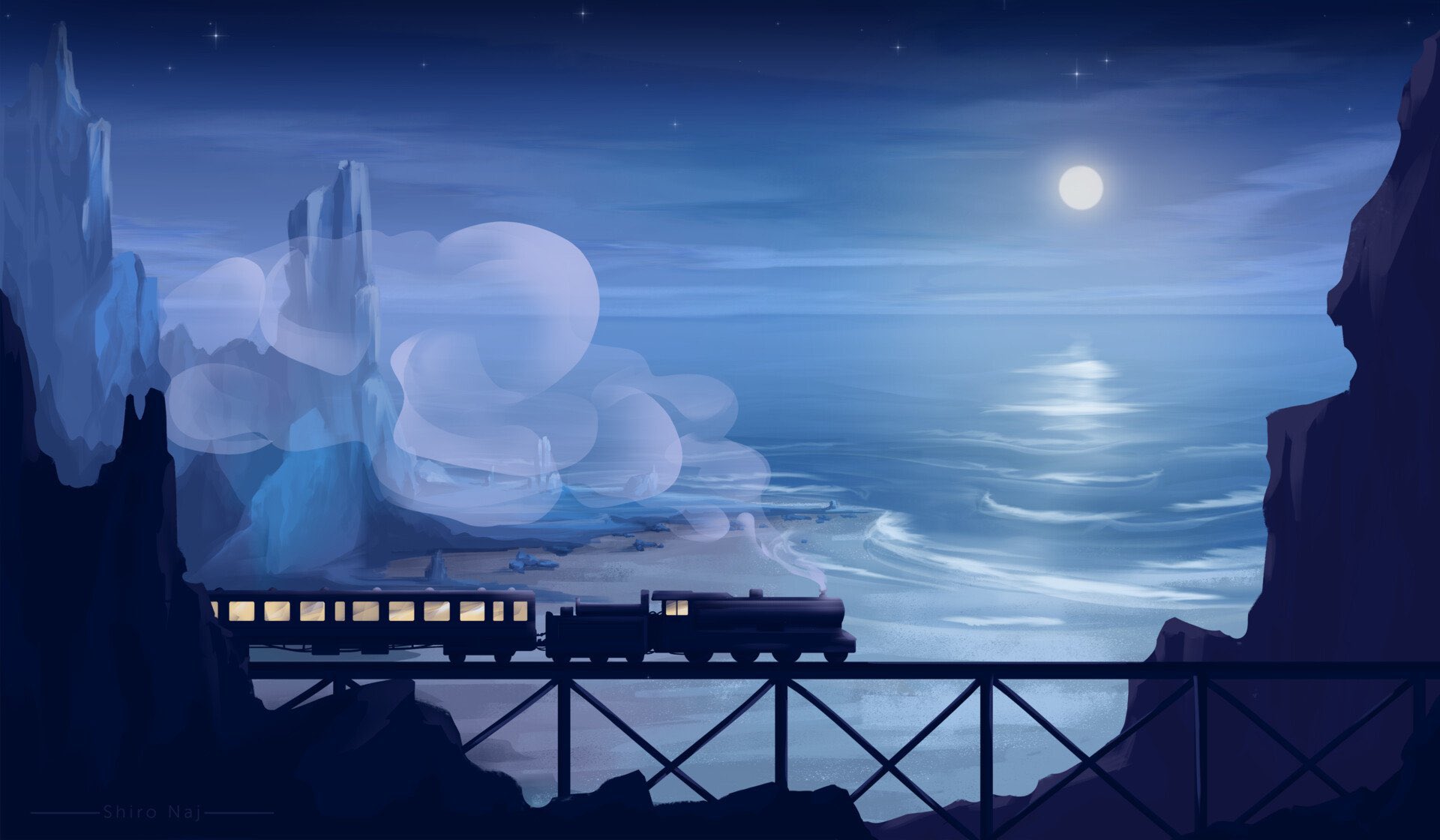 Night Bluemers Welcome aboard the Midnight Train 2021