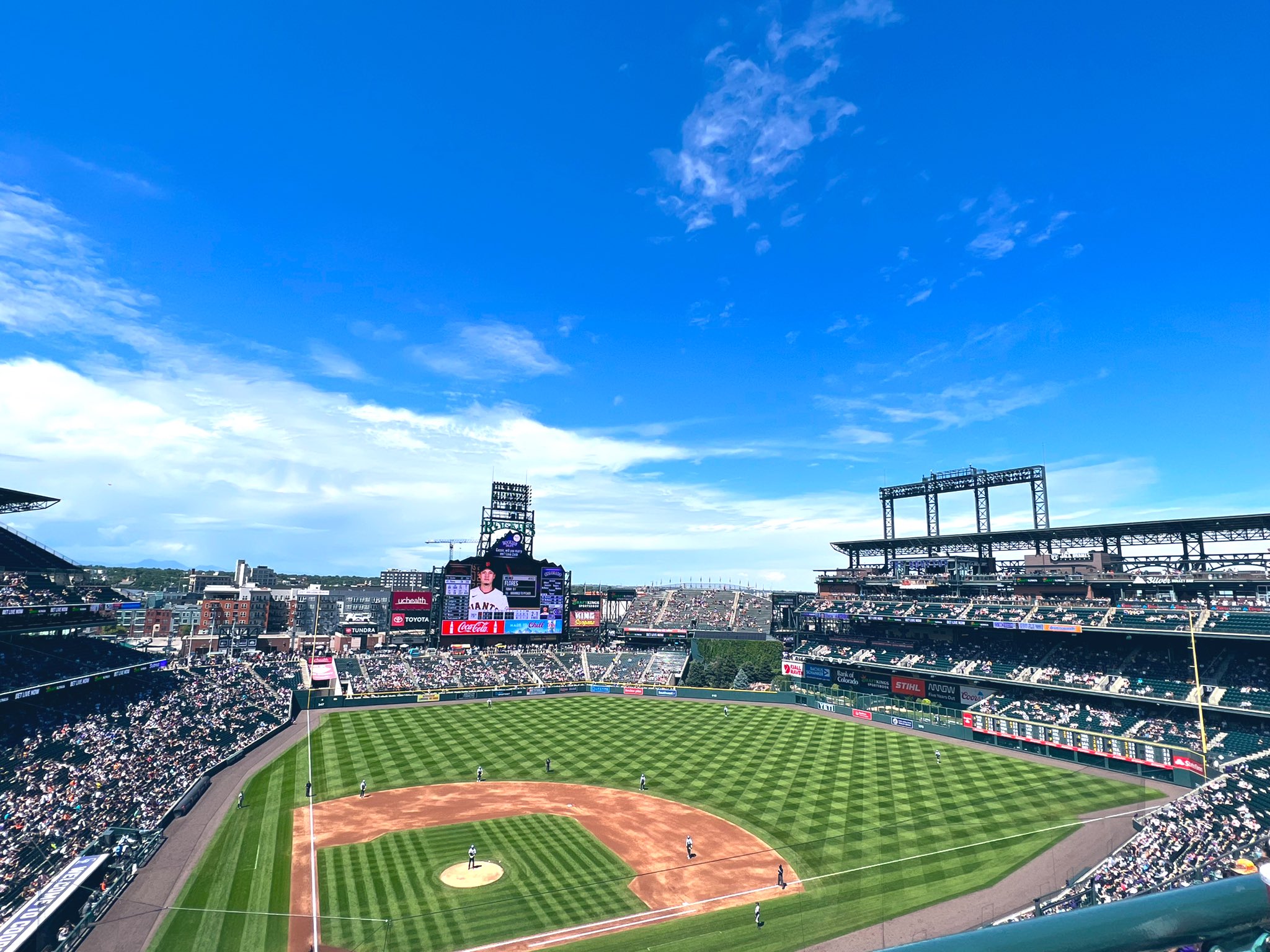 coors field mountains