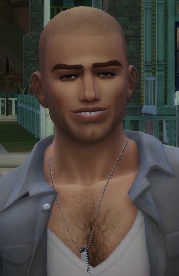 MrValentine90's tweet photo. Day 7 of #manymen challenge by 
@MogSimmer

 - The Bad Boy.

Tank Grunt is on a mission to save Strangerville from the invasion of plants. Can he overcome his differences with the local scientists to assist in the cleanup?

#TheSims #TheSims4 #ShowUsYourSims https://t.co/tQmVHjqzpu
