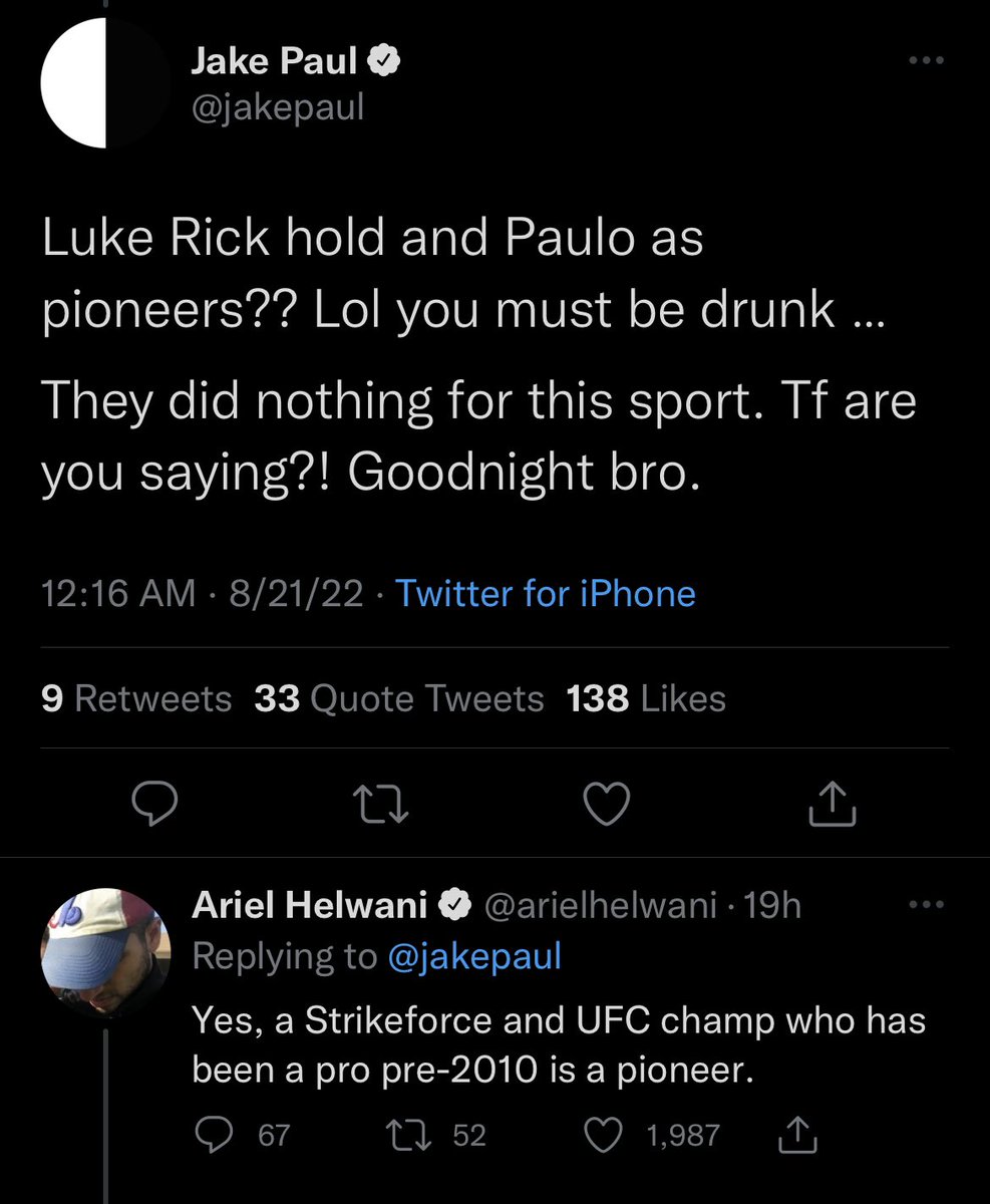 SpinninBackfist's tweet image. 10-8 Ariel over Jake Paul. The hero we didn’t know we needed.
