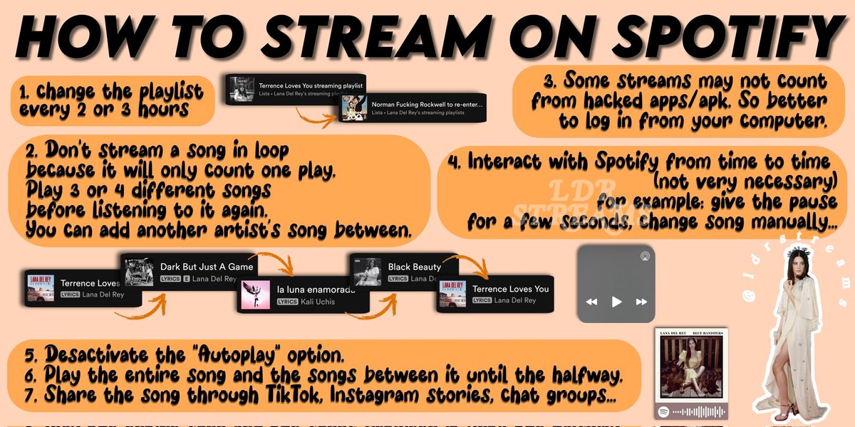 ldrstreams's tweet photo. During the night while you are sleeping just leave my playlist in loop, but when you are streaming by the day, apart from listening to my playlists, try to comply with rule number 1 and 4. https://t.co/z06zHVezhV