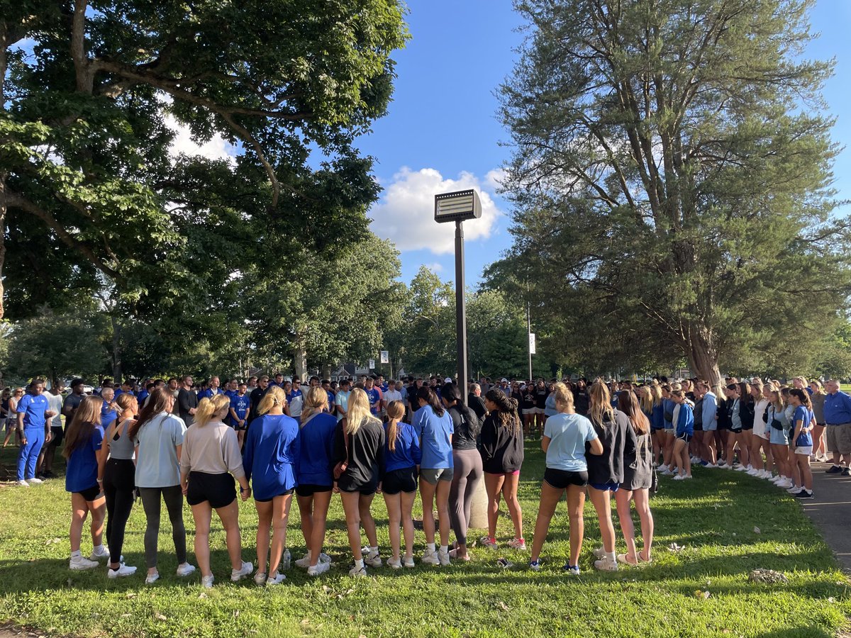 So blessed to be around soo many sincere, loving people. Kudos to our SAAC for organizing this event.  Forever a Sycamore. #MarchOn