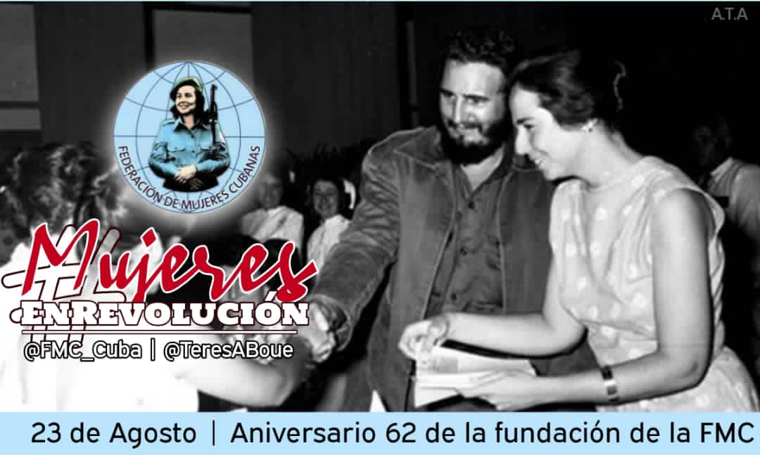 cubacooperaven's tweet photo. #FidelPorSiempre: “Trabajar, a organizar y a poner en actividad el espíritu creador, el entusiasmo de la mujer cubana (...)”

#MujeresEnRevolución #CubaPorLaVida #CubaPorLaPaz #CubaHonra

@cubacooperaven @FMC_Cuba @TeresaBoue https://t.co/6D1y6cxUXi