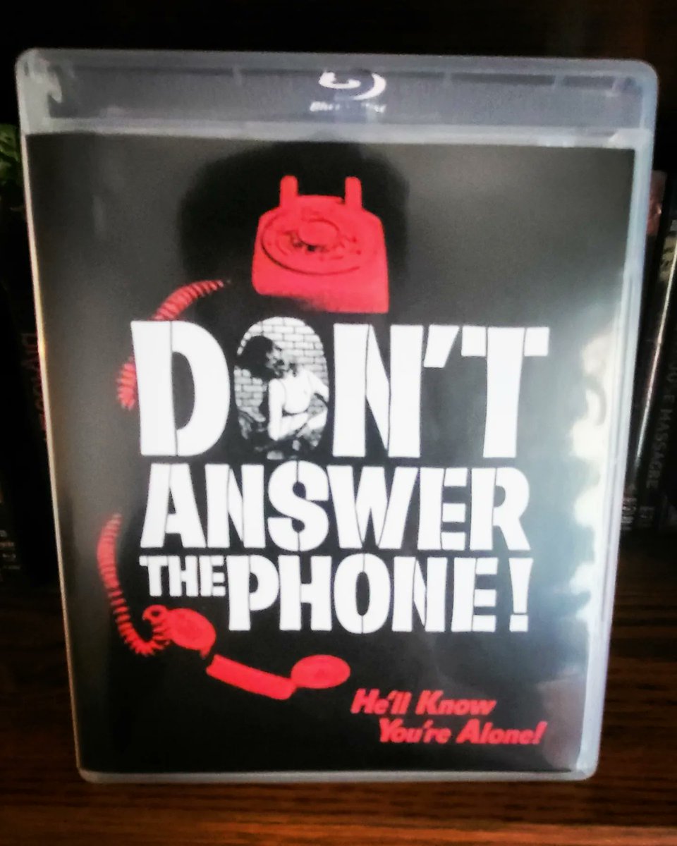 Now Watching, DON'T ANSWER THE PHONE (1979)
#dontanswerthephone @VinegarSyndrome #roberthammer #nicholasworth #flolawrence #jameswestmoreland #benfrank #nowwatching #horrorfilm #horrorfan #blurayhorror #blurayfan #70shorror #70sfilm #firsttimewatch #100HorrorMoviesin92Days