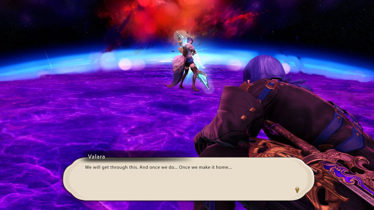 ValaraFisher's tweet photo. The Rest of My Life

"How can you hope to stand against me alone?"
(pt 1/2)

#GPOSE #GPOSERS #FFXIVScreenshots #FFXIVSpoilers #Shadowbringers #ShadowbringersSpoilers #NenekoColorS #Miqote #Hyur #proposal @AltsBees https://t.co/TdIenrF21q