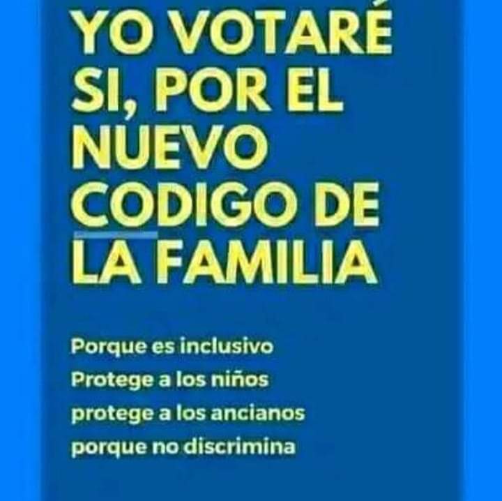 #Cuba, yo voto Sí, por el nuevo código de las familias #SantiagodeCuba .
