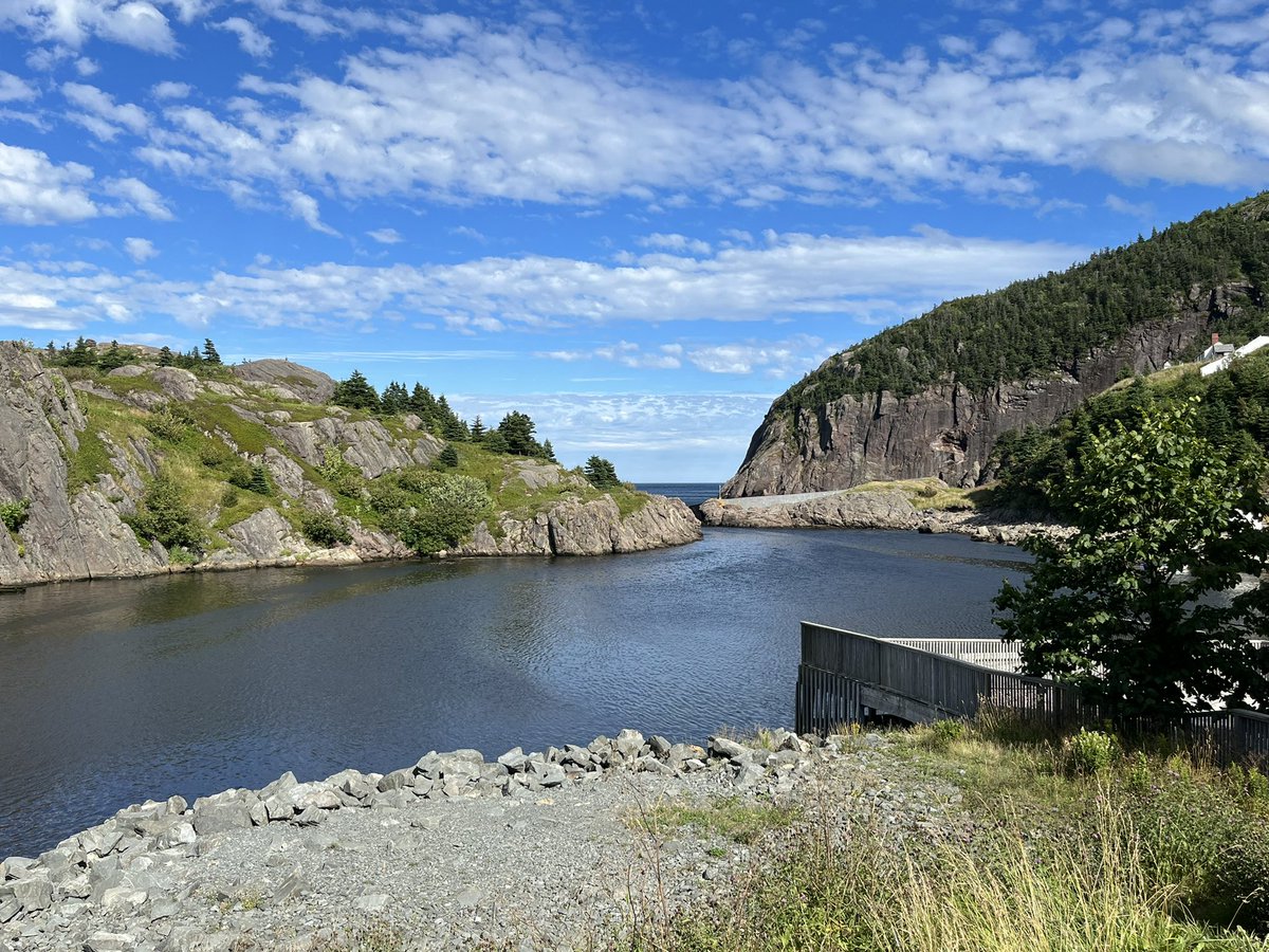 Gorgeous hot day in this place known as The Gut. Quaint little fishing village #quidividivillage #quidividibrewery #stjohns #exploreNL