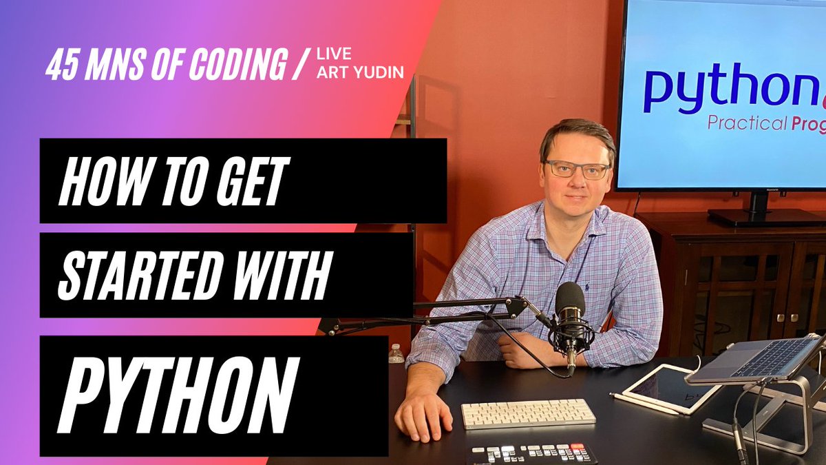 artyudin_nyc's tweet image. Ask questions! Join Art Yudin Live channel on Youtube
Join and learn youtu.be/gftj0iYJYrw
#FreePython, #Python, #DataScience, #MachineLearning, #programwithus, #javascript, #100DaysOfCode, #100DaysOfPython