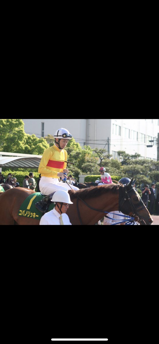 yokoryu111's tweet photo. やっと俺のウマ娘が始まったよ
2017年のリッキー×かしわ記念を添えて🥰
#コパノリッキー
#ウマ娘　　
#武豊 https://t.co/FtkMVgqIT1