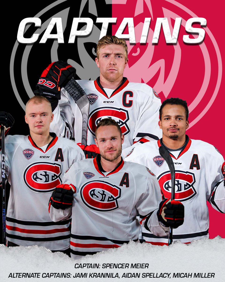 𝗖𝗔𝗣𝗧𝗔𝗜𝗡𝗦 👊

Introducing the #HuskyHockey captains for the 2022-23 season! 🙌

#GoHuskies | #HuskyHockey 🏒