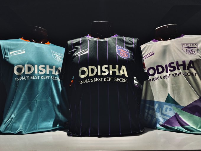 scorenowindia's tweet photo. Here are the Home, Away and Third kits of Odisha FC
#OdishaFC #IndianFootball #AmaTeamAmaGame https://t.co/ZwhreumUlq