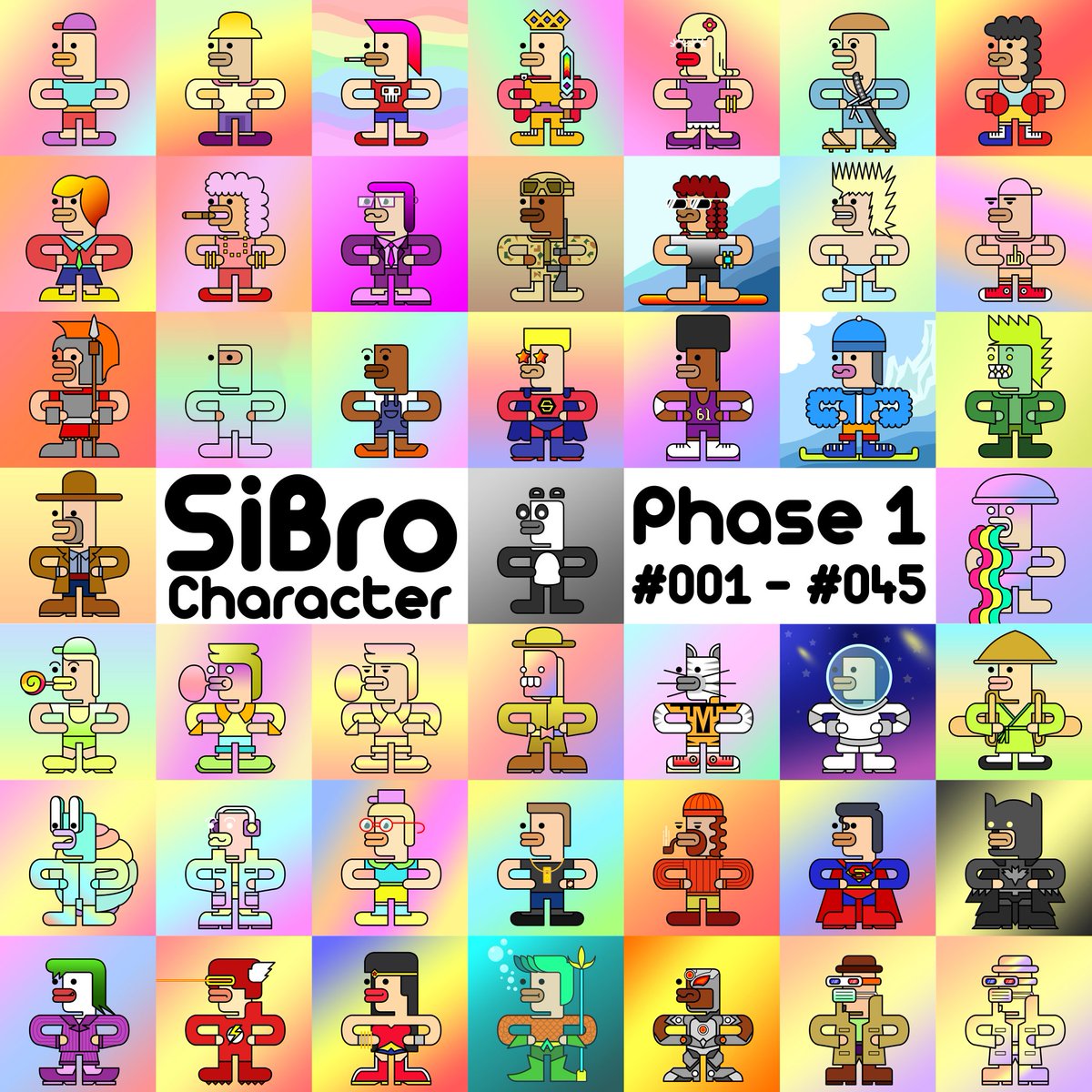 SiBro68's tweet photo. SiBro Character 
Phase 1 : drop 45 item (completed)
Minted @Opensea 

#NFT #NFTshills #NFTProject #NFTdrop #nftcollectors #nftcommunity #nftarti̇sts #nftsale #NFTcollections #newnftproject #nftnews #NFTshill #nftopensea #nftpolygon 

https://t.co/3iaFn1crpJ https://t.co/Qek1SkUqkz