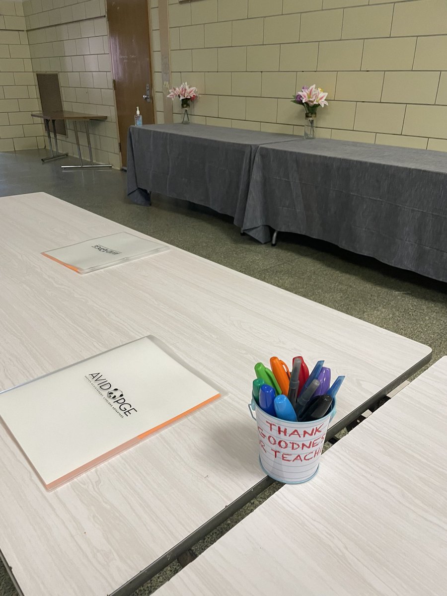 Val_Lew's tweet photo. Tomorrow, these seats will be filled with teachers enthusiastic about beginning the 22-23 SY. I can’t wait to see everyone! https://t.co/0K54UAFfCx