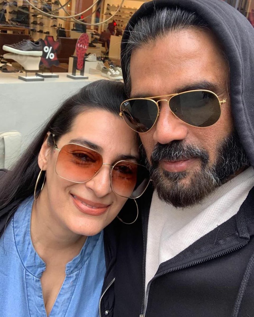 Wishing you happy happy birthday mam #Manashetty @SunielVShetty sir