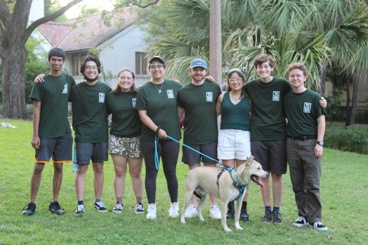 Texas_EEB's tweet photo. Happy fall semester eve! Meet the officers:

Head Resource Chair: Ashwin Narayanan
Events Coordinator: Ryan Arnott
Education &amp; Outreach Chair: Abby Jones
DEI Coordinator: Maia Rogers
President: Kaleb Judd
Secretary: Mandy Tran
Historian: Noah Stetson
Vice President: Kyle Moxley https://t.co/t4zlh1llYq