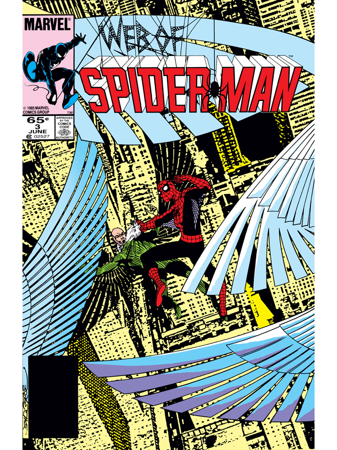 RT @YearOneComics: Web of Spider-Man #3 cover dated June 1985. https://t.co/DVstr4HGPD
