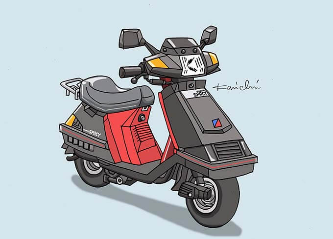 レトロバイクのtwitterイラスト検索結果