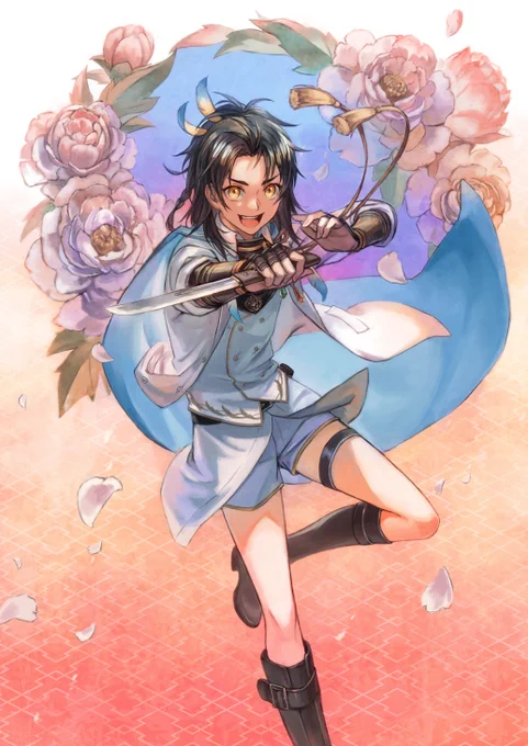 ファンアート【刀剣乱舞/太鼓鐘貞宗】 