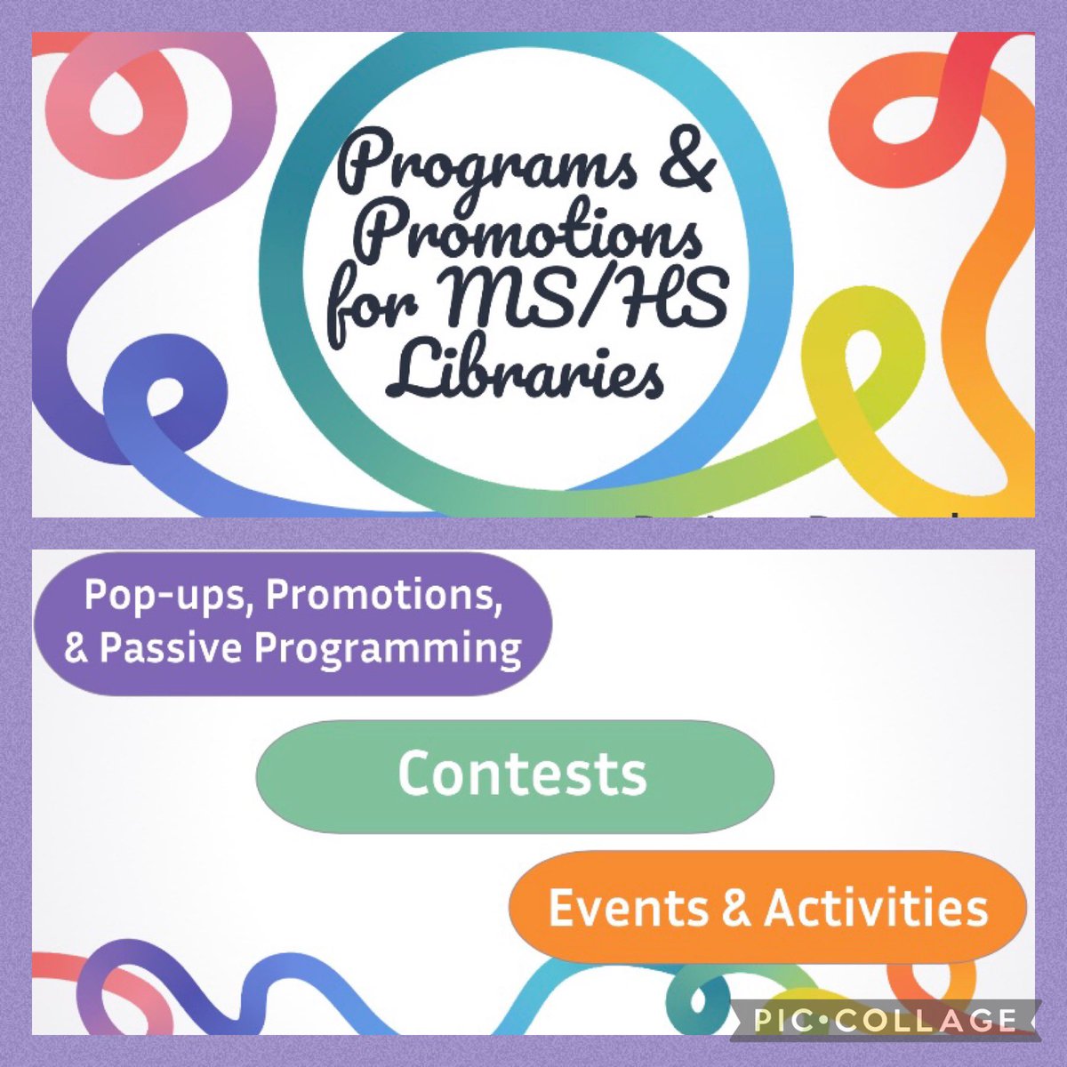 amybrownlee93's tweet photo. I have the privilege of sharing some library programs and promotions with middle and high school librarians in Wichita Sept. 6. It’s been a walk down memory lane going back and remembering activities from my 23 years in the library. #librarianPD https://t.co/eZYjUvsJiF
