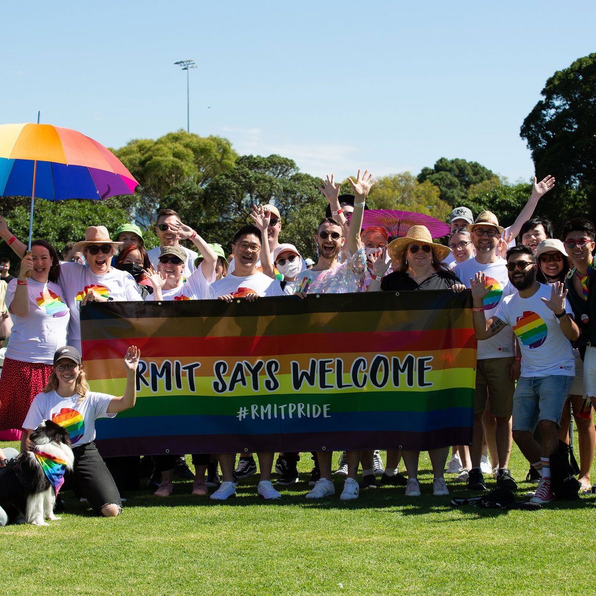 RMIT's tweet photo. Happy #RMITPride Week (Monday 22 – Friday 26 August)! This week, we're celebrating the contributions of our LGBTQIA+ community, it's jam-packed with online and in-person events.
Check out our Pride Week celebrations here: https://t.co/eVf8NfdRRo https://t.co/EVPZNrG2kK
