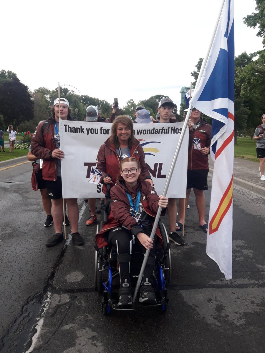 teamnl's tweet photo. #TeamNL at the closing Ceremony for the #Niagara2022 Canada Summer Games!

We're celebrating our athletes, coaches and managers, and support staff for their achievements at Queen Victoria Park, Niagara Falls, one of the world's most awe-inspiring natural wonders!

#GoTeamNL https://t.co/cutISHBbqH