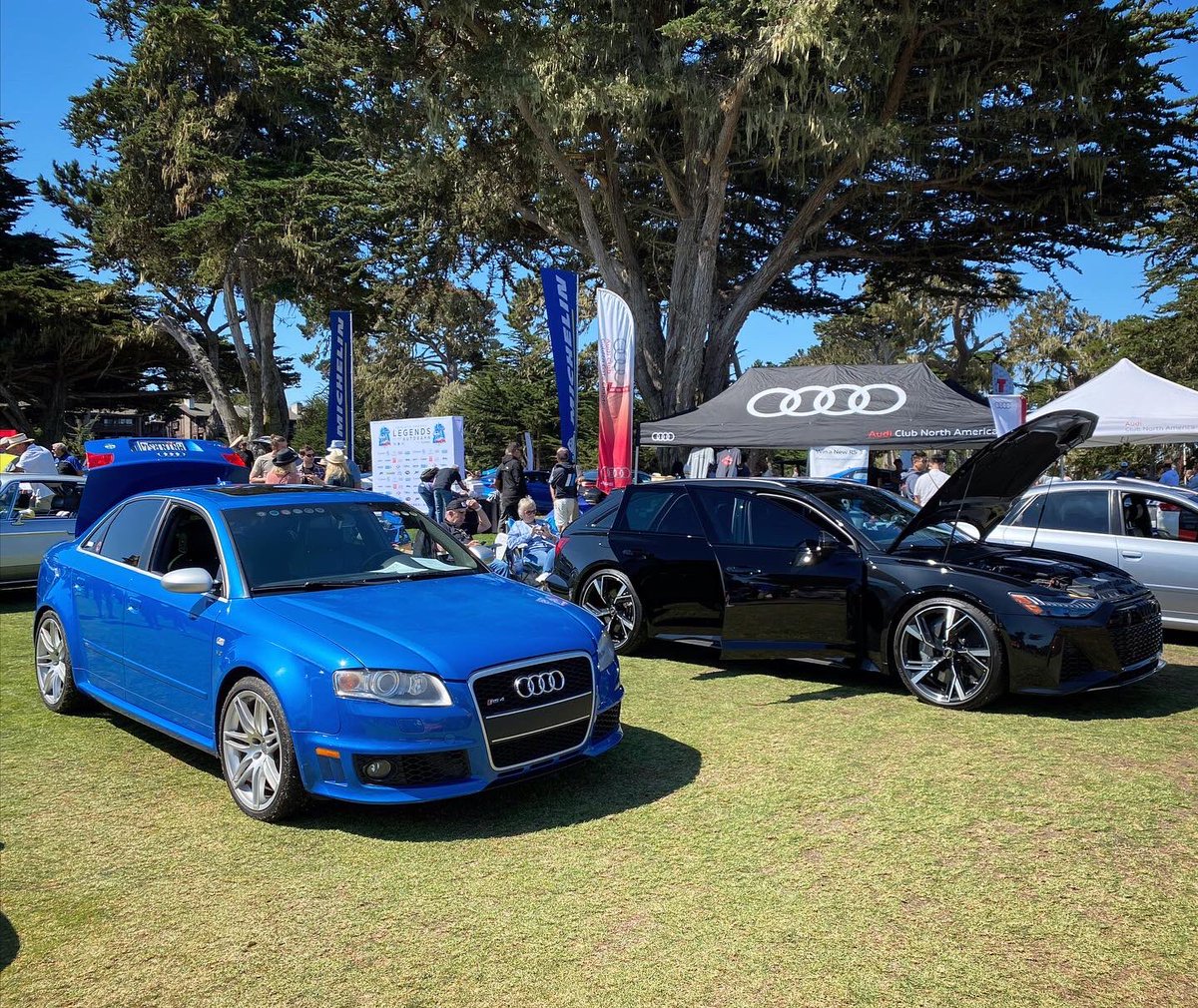 audizine's tweet photo. Time now for some of the slightly more modern @Audi legends on display at #LegendsOfTheAutobahn this past week during #MontereyCarWeek. https://t.co/DOELQJe7mC