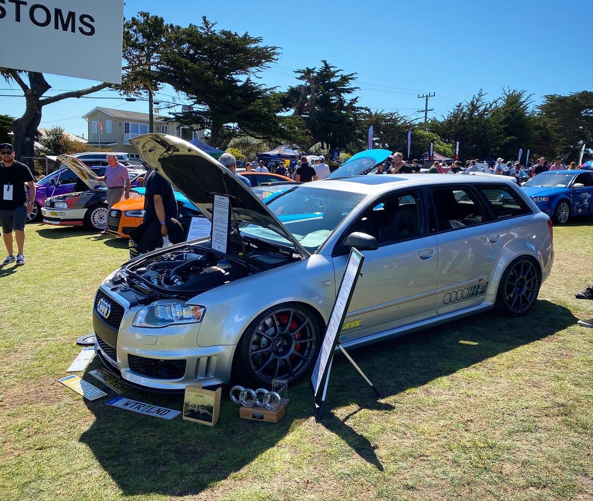 audizine's tweet photo. Time now for some of the slightly more modern @Audi legends on display at #LegendsOfTheAutobahn this past week during #MontereyCarWeek. https://t.co/DOELQJe7mC