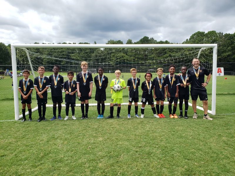 AFU U11 Boys’ Elite team came in 2nd place at the NASA Tophat Tournament this weekend.
The team played well and improved a lot throughout the weekend.
The team is coached by AFU Academy Director Gregg Tavani.⚽️💯🔥 #weareafu