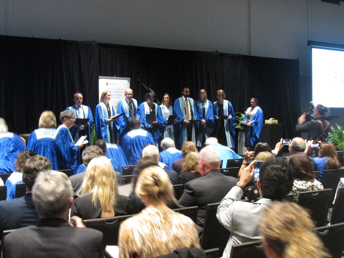 ranzcog's tweet photo. Last night RANZCOG Aotearoa New Zealand held its New Fellows & Awards Presentation in Christchurch. Congratulations to new Fellows Deepika Arora, Fiona Bach, Keryn Harlow, Michael Makary, Rachel Murray, Mei Ling Pearson, Sikhar Sircar, Hayley Smith and Raja Tewari.
#NZASM https://t.co/Mu8JOpSnDl