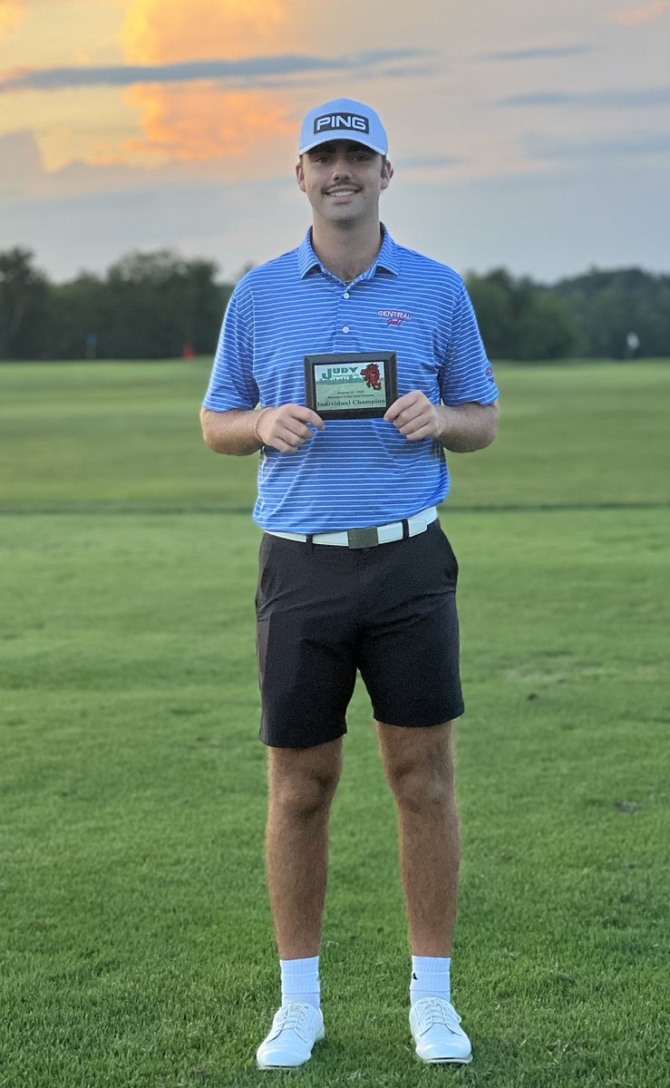 HS BOYS GOLF
Madison Central takes team title at Judy Construction Invitational
5th team title of season
Indians beat Taylor Co by 5 strokes
Clay Pendergrass 68 (1st place - 5th title of season)
Mason Hamrick 72
Warren Thomis 74
Radney Bales 78
Braydon Bond 81
<a href="/AthleticsMCHS/">Madison Central High School Athletics</a>