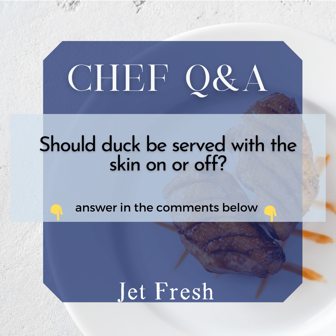 jetfreshchefs's tweet photo. Well, chef? what do you think? 🦆  #cheflife #chef https://t.co/0HMm3Hnd6B