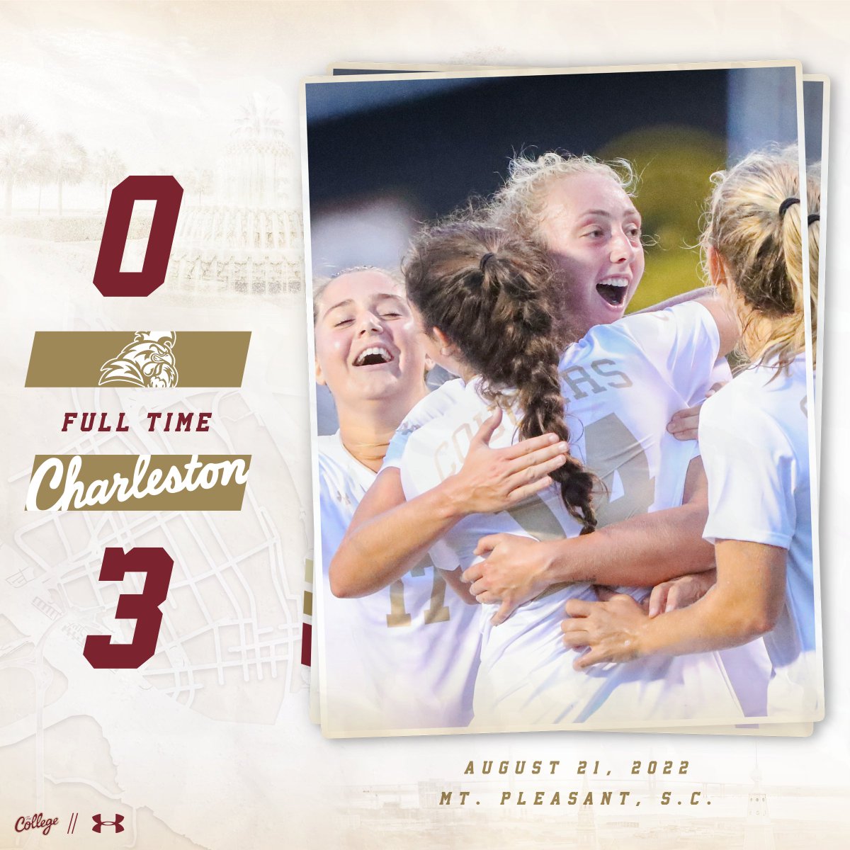 CofCWSOC's tweet photo. FT | Cougs are 🔥

#TheCollege 🌴⚽️ https://t.co/LF1XdvjaKC