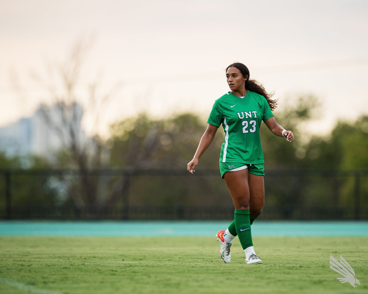 Kat becomes the 21st member of the Mean Green Hat Trick Club.

<a href="/katburnell8/">Kathryn</a> is the first UNT freshman to score a hat trick since Berklee Peters in 2017.
#GMG