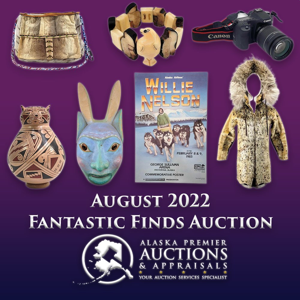 1 HOUR LEFT: 🗺️ Mata Ortiz ceramics, Alaska Native carvings and artwork, fine fur coats, antiques, collectibles, jewelry, and more! 🗺️ - mailchi.mp/alaskapremiera… #AuctionClosingSoon #AlaskaPremierAuctions #AKAuctions #APAA #AuctionsWork