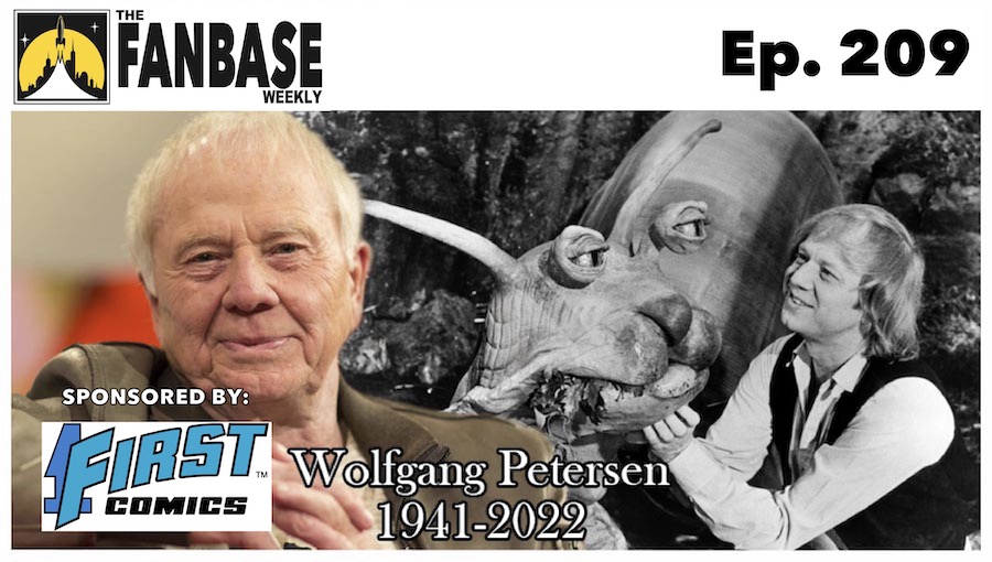 FanbaseWeekly's tweet photo. Don't miss tomorrow's #brandnew Ep of #TheFanbaseWeekly #podcast! Special guest @russellnohelty join us to discuss the passing of #WolfgangPetersen & more of the week's #geeky #news! #PodernFamily #CelebratingFandoms #FanbasePress #1FirstComics #SheHulk #Sandman #NeverendingStory https://t.co/FihHsbNYnG