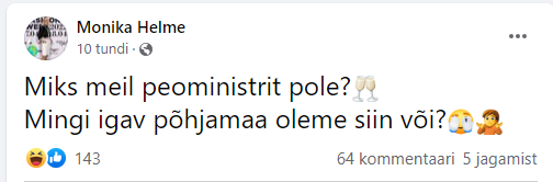 Harry95722274's tweet photo. Monika #Helmel mure - Eestil pole peoministrit. Aga ta enda kasupoeg Martin? Või ei pea MonZa Martinit tegelikult mingiks ministriks? 🤔🙃😀 https://t.co/6kuKY7LPXa