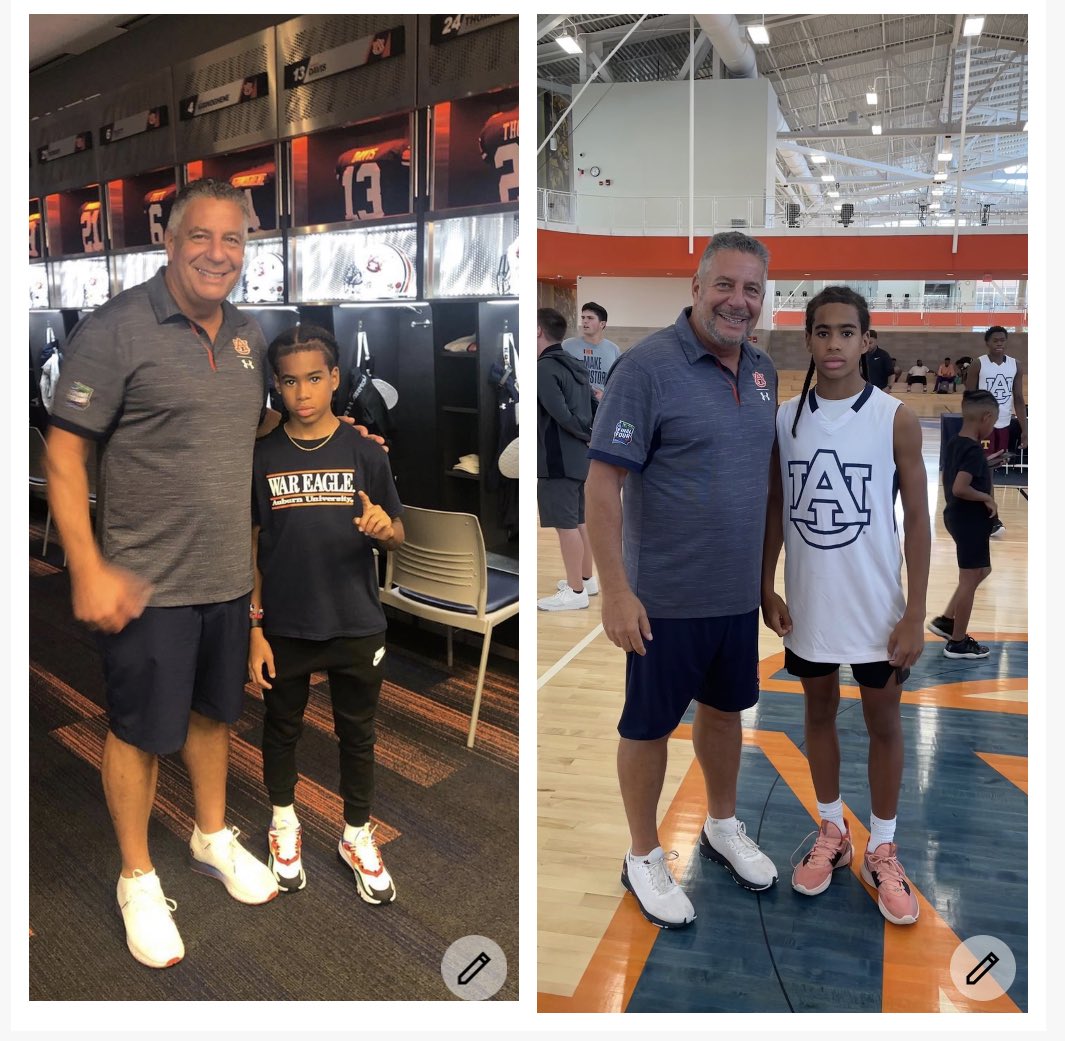 KevinSavage_K3's tweet photo. Had good day at Auburn camp today. Appreciate the opportunity. More work to be done. #AuburnBasketball #StudentOfTheGame #GameElite #DreamSchool #OutWorkCrew #FavoriteCoach #WarEagles https://t.co/57tYJnBqdf