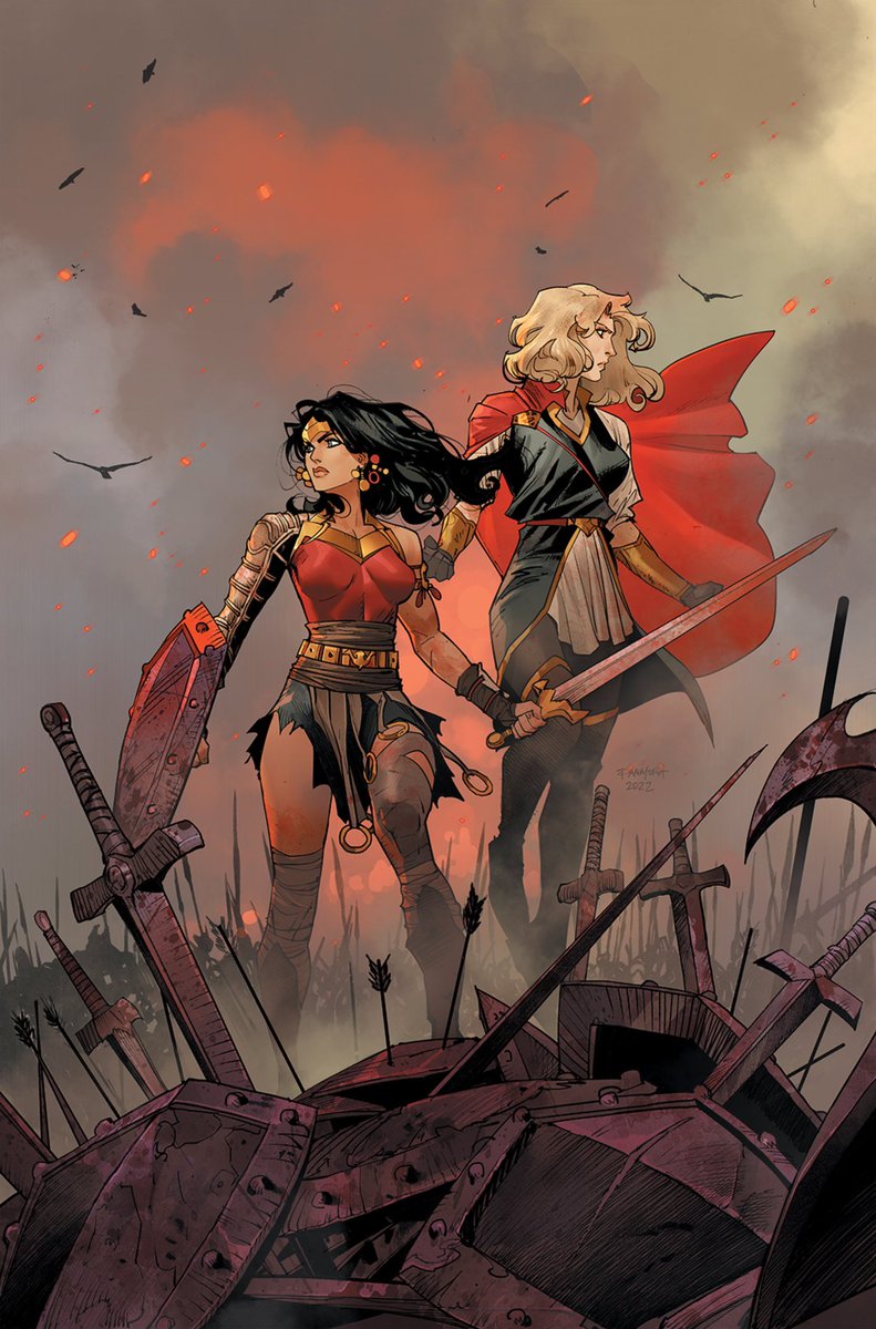 Wonder Woman & Supergirl by Dan Mora (Dark Knights of Steel #8)

#DCComics #DarkKnightsofSteel #WonderWoman #Supergirl