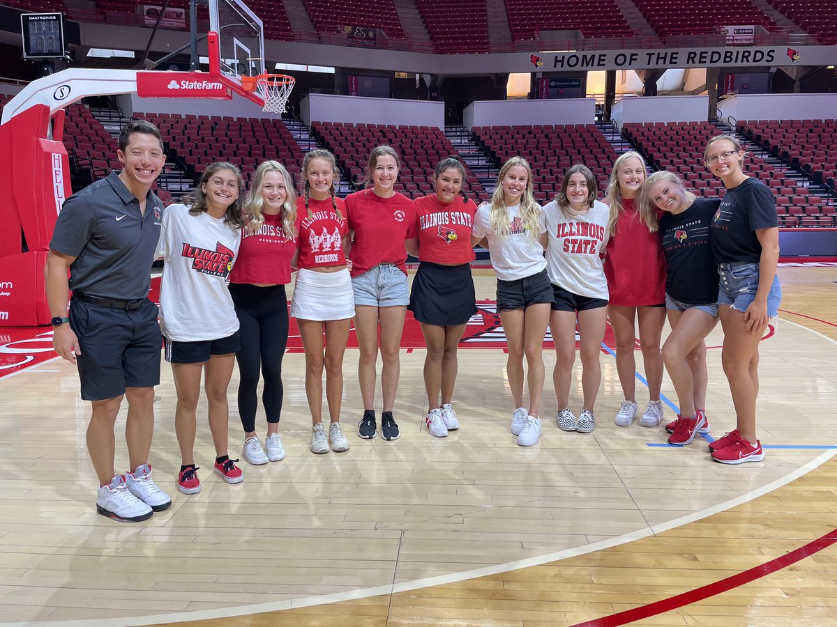 RedbirdSwimDive's tweet photo. Our newcomers are official after today’s Walk of Champions! 🙌 https://t.co/Meip4vsmar
