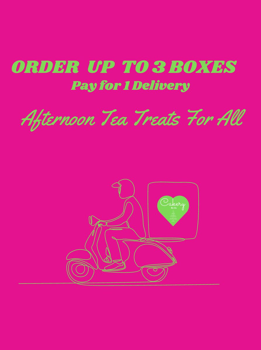 New Afternoon Tea Treat boxes 60% off during Treat Week grab one for just £8.00.
