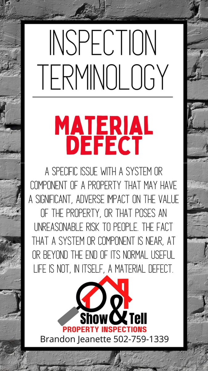 Show and Tell Inspections tweet media