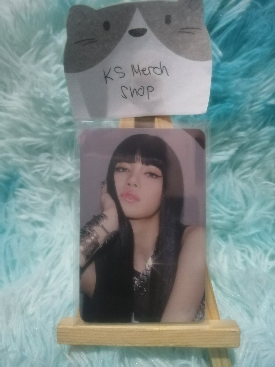 ksmerchshop's tweet photo. Wts/lfb
REPRICED!! 
Lalisa Ktown4u Pob photocard

~On Hand, Ready to ship
~In good condition
~ Mod: sco and flash express
~Mop: Gcash
~Rfs pang refund 
~Payo
₱100 each nalang + 15 packing fee

[Help RT] https://t.co/mkyNFja2FT