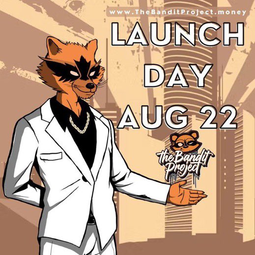 Damian.eth (@degendamian) on Twitter photo 🚨Important Announcement🚨
🚀<a href="/BanditProject_/">The Bandit Project</a> is Launching tomorrow 
🔥Stealth Launch 1-3PM EST
💰Token Trading and NFT Minting will be live
💨Hurry NFTs could sellout fast 🚨Important Announcement🚨
🚀<a href="/BanditProject_/">The Bandit Project</a> is Launching tomorrow 
🔥Stealth Launch 1-3PM EST
💰Token Trading and NFT Minting will be live
💨Hurry NFTs could sellout fast