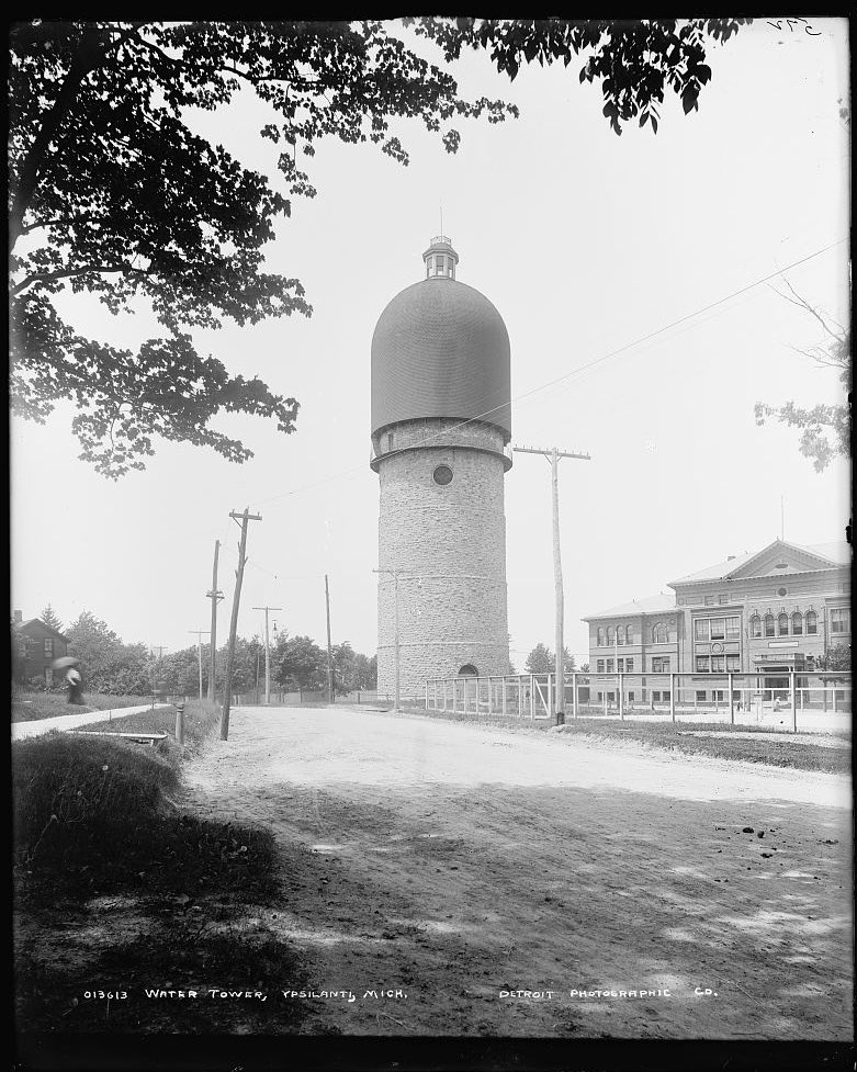 JoshLipnik's tweet photo. Ypsilanti Water Tower (1890)
Ypsilanti, MI

Iconic limestone and shingle water tower built at the city’s highest point as part of an extensive waterworks infrastructure project. Designated as both an American Water Landmark and Historic Civil Engineering Landmark. https://t.co/Mrq9Uh0rWF