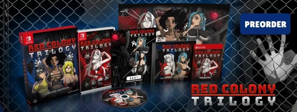 Red Colony Trilogy Limited Edition SWITCH ASIA NEW Game In EN-JP-ES Action