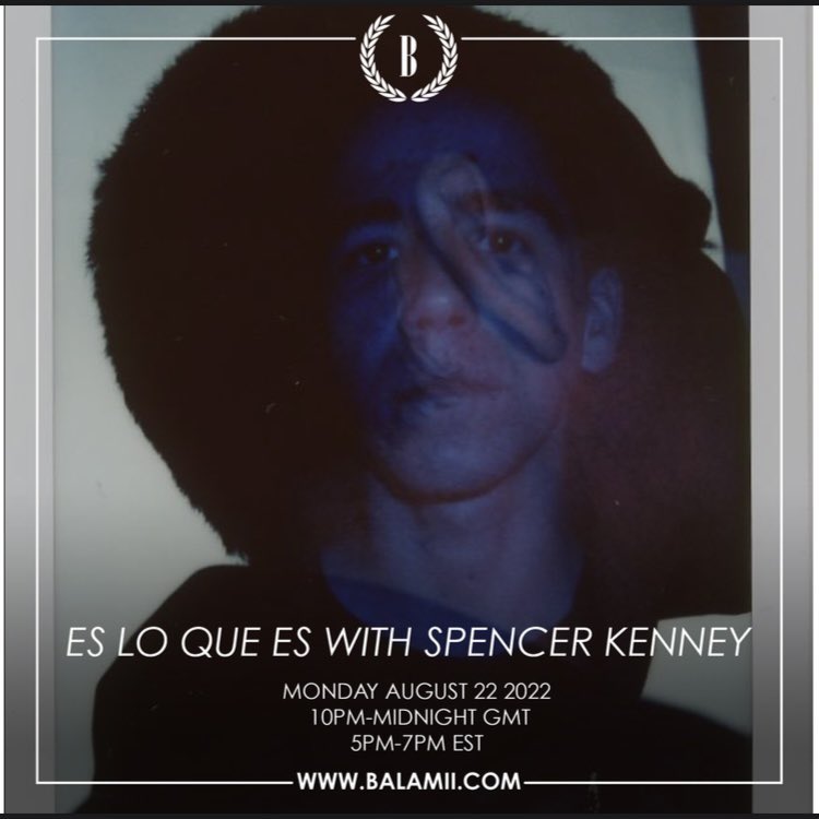 tomorrow night, my first mix for <a href="/Balamii/">Balamii</a> radio — listen to Es Lo Que Es tmrw from 5-7est / 4-6ct / 10-Mid gmt // shout out to <a href="/_amyjanelle/">.</a> for the opportunity!