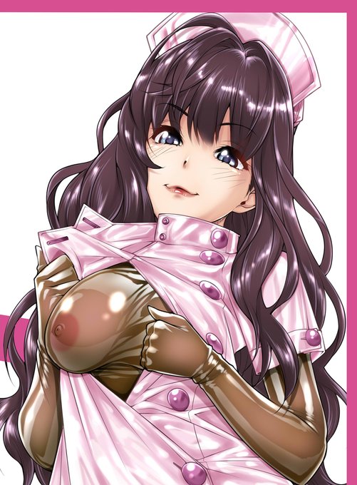 トレンドに  #ナース服 ってあったので便乗～♬ 