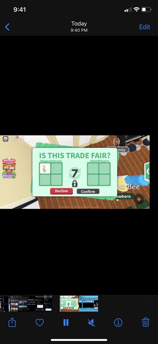 shiggysfeet's tweet photo. @sil3ntnights is trusted I went first and she gave my diamonds right afterwards totally recommended!!!! https://t.co/kukyMUiwT0